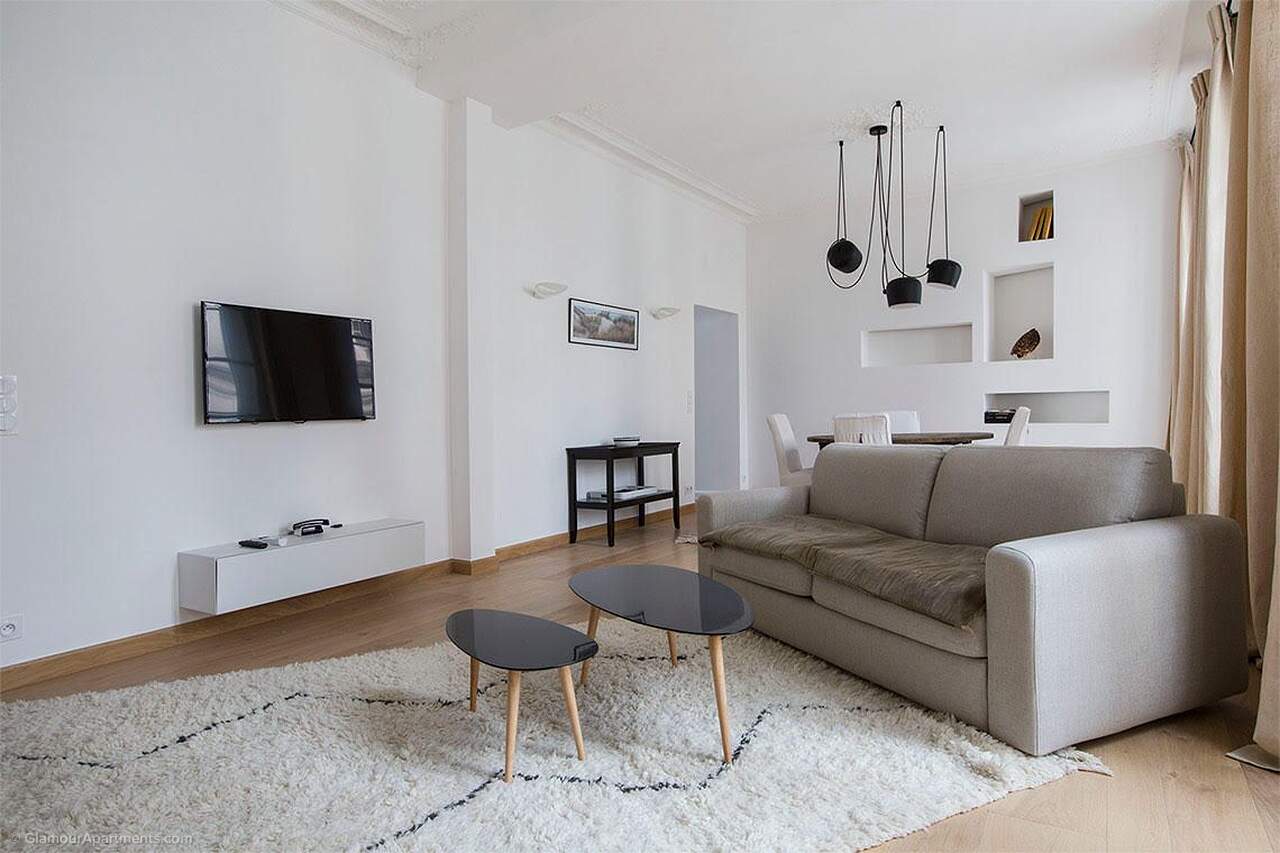 The living room