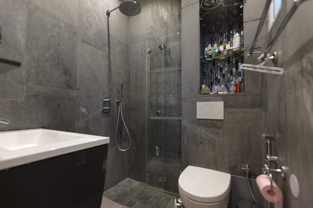 The bathroom
