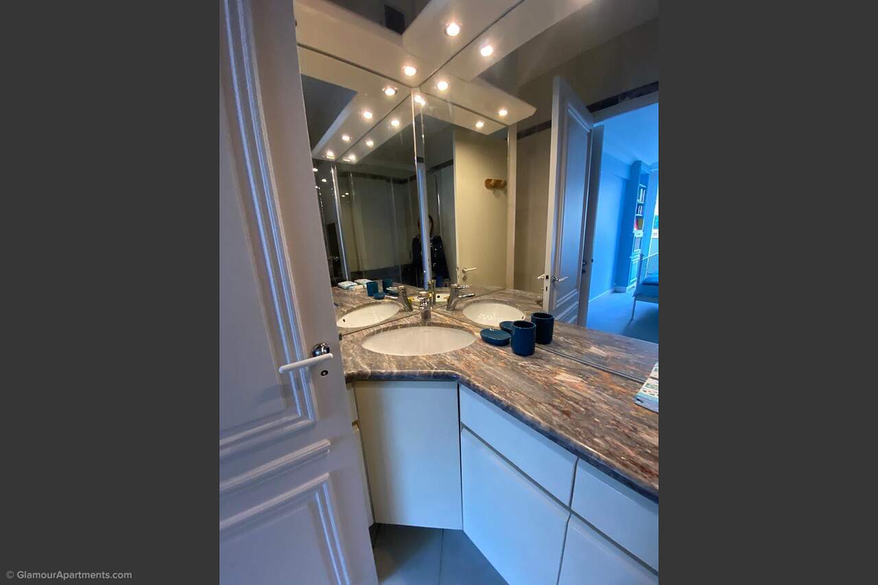The bathroom