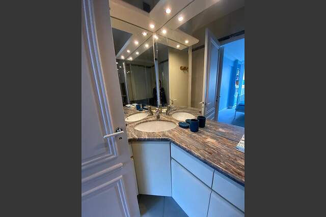 The bathroom