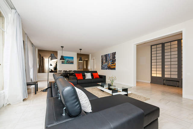 The living room