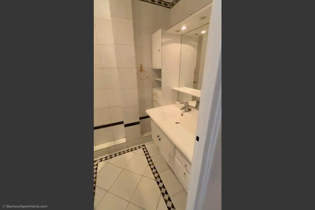 The bathroom