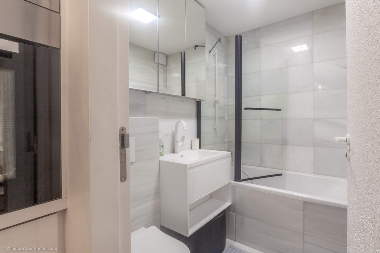 The bathroom