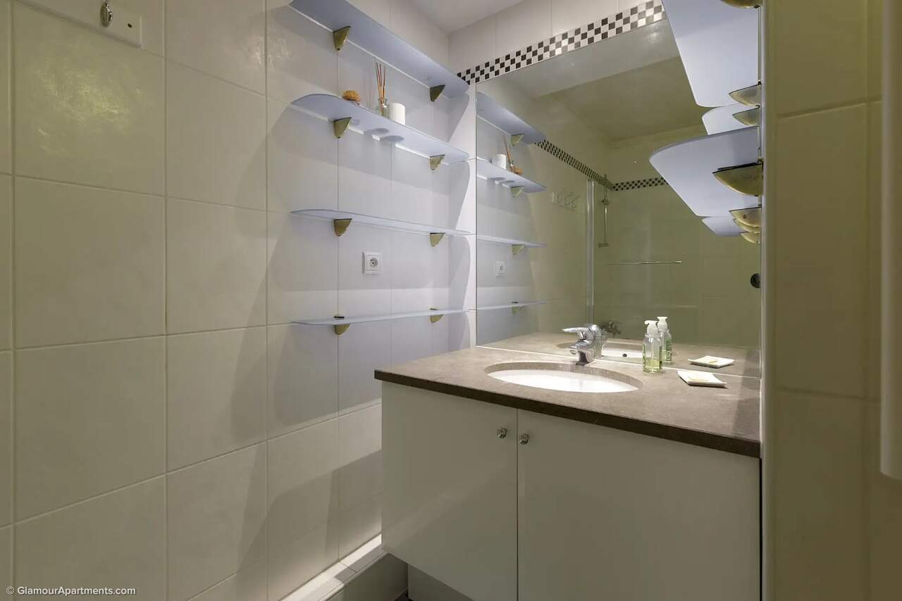 The bathroom