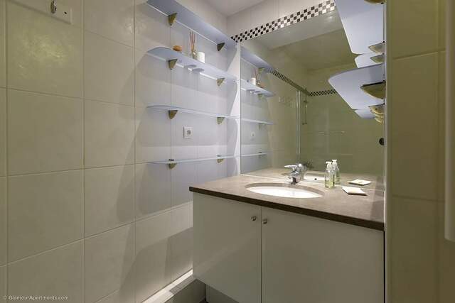 The bathroom