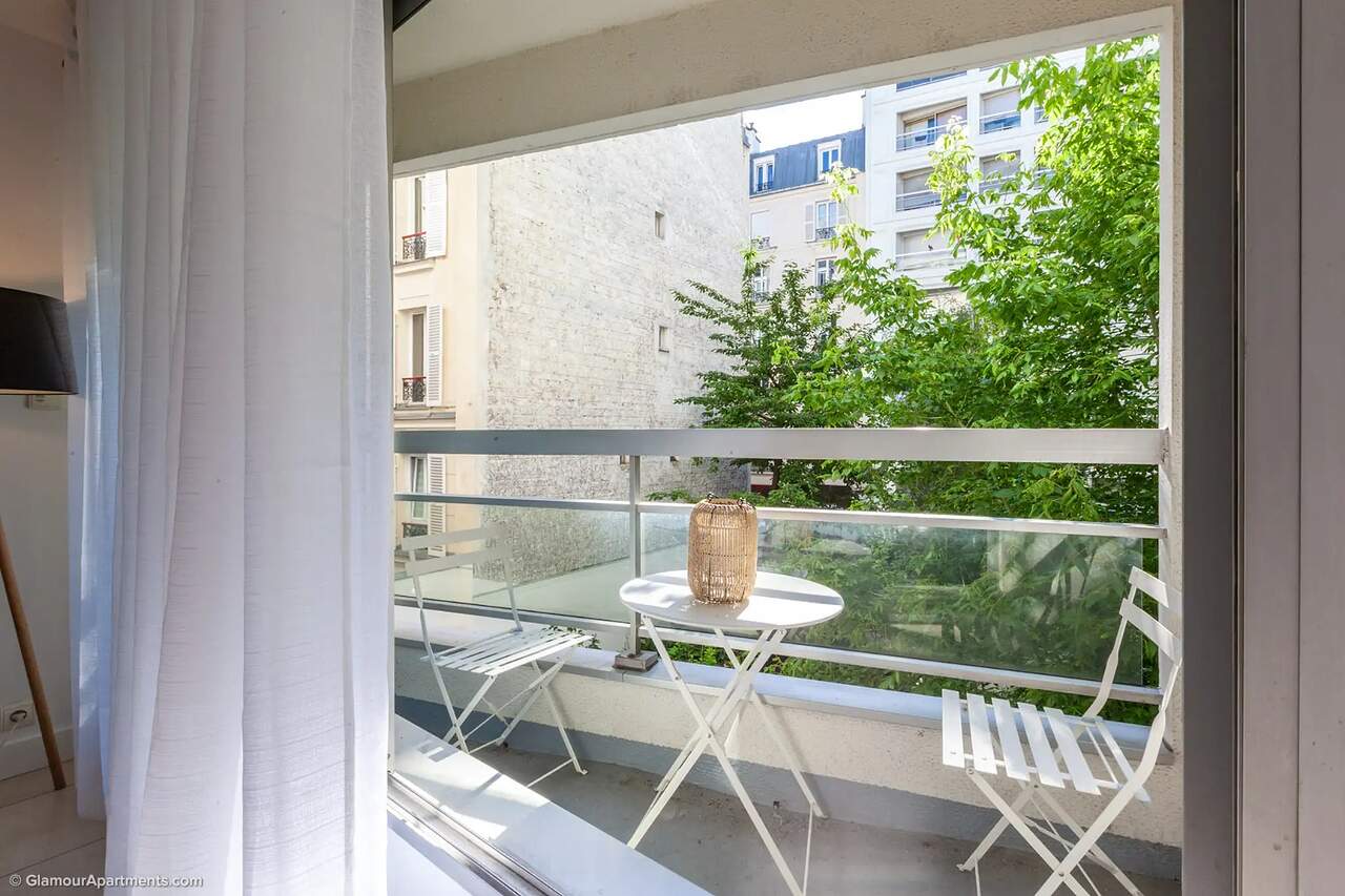 The terrace