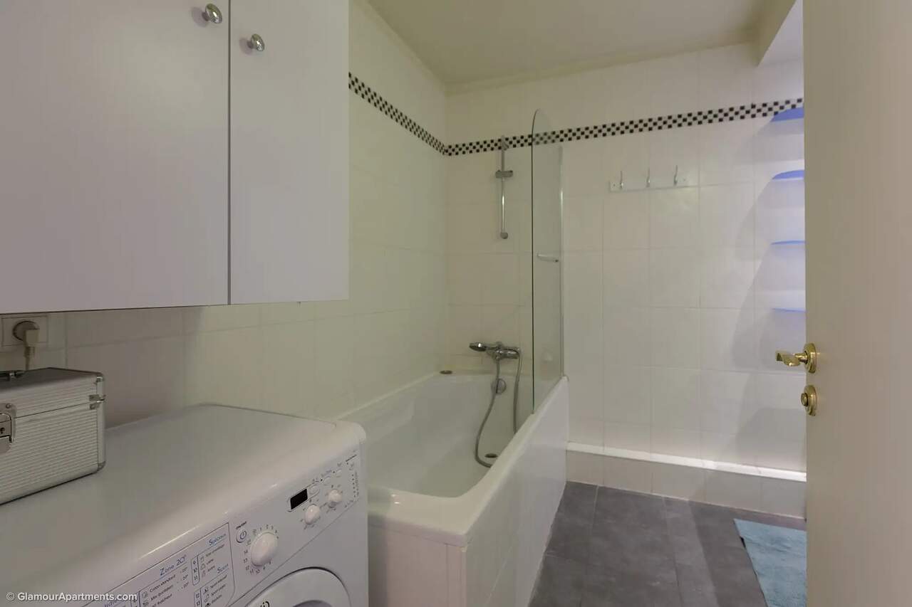 The bathroom