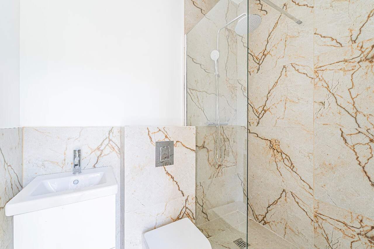 The bathroom