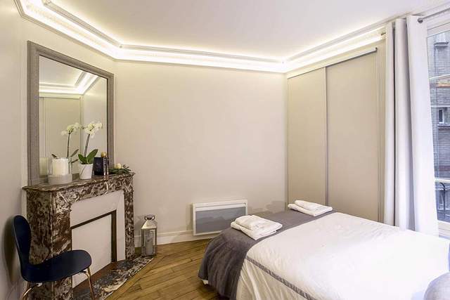 The bedroom