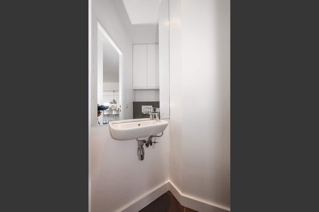 The bathroom