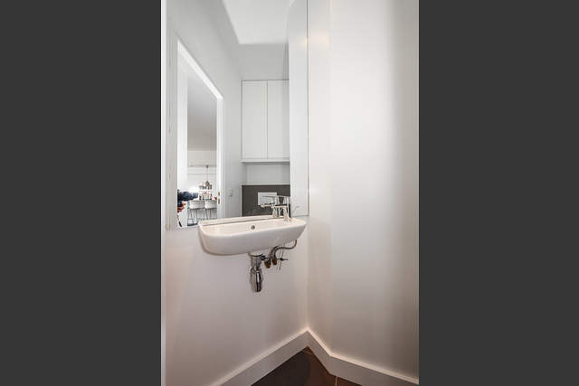 The bathroom