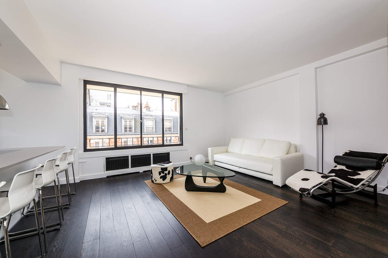 The living room