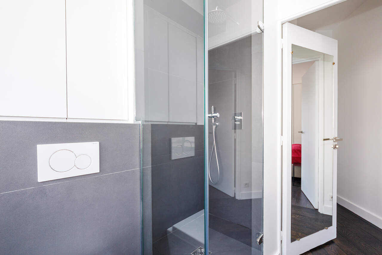 The bathroom