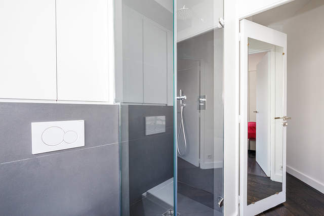 The bathroom