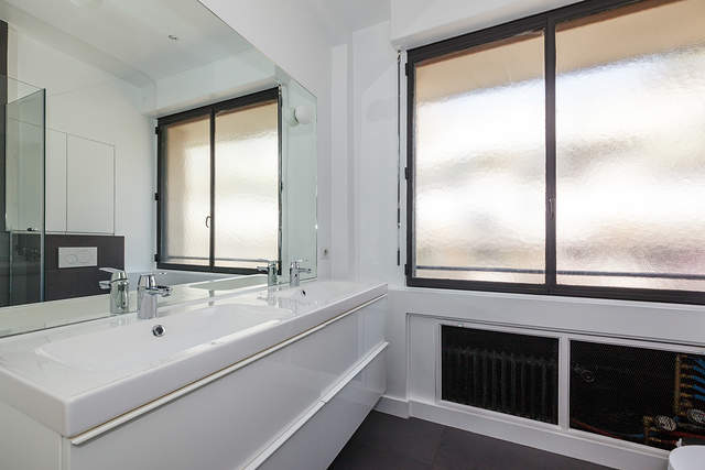 The bathroom