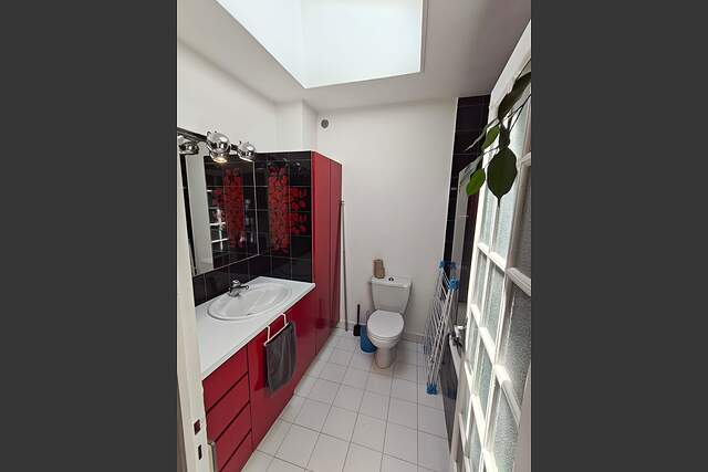 The bathroom
