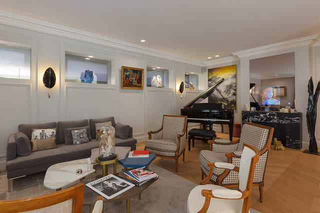 The living room