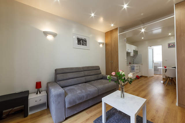 The living room