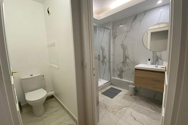 The bathroom