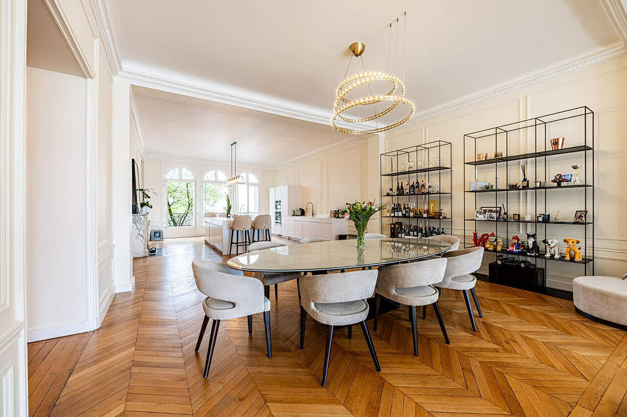 The dining room